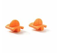 Fiskars Lames de rechange originales pour massicots, 2 unités, Coupe droite, High Profile TripleTrack, Orange, 1003904