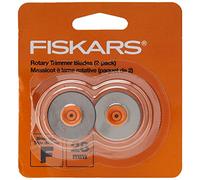 Fiskars 28 mm Lame de Rechange pour Massicot Rotatif-Lot de 2-Argenté