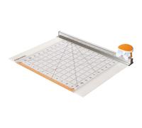 Fiskars 2in1 Couteau à rouleauØ45&Règle 12x12