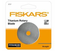 Fiskars 45mm Droit Titane Carbure Revêtu Pièce de Rechange Couteau Rotatif Lame