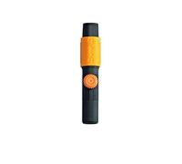 Fiskars Adaptateur Universel pour une utilisation des manches avec les Têtes d'outils d'autres Fabricants, Longueur: 17 cm, Plastique, Noir/Orange, 1000617