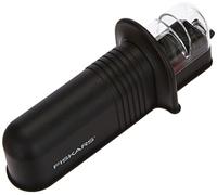 Fiskars Aiguiseur de couteaux Roll Sharp, Pierre à aiguiser en céramique, Plastique, Noir, Essential, 1023811