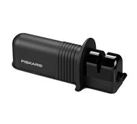 Fiskars Aiguiseur de lame pour hache et couteau, outils d'extérieur et de jardin, Noir
