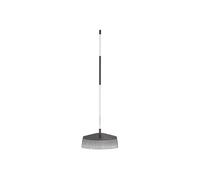 FISKARS - Balai à feuille LightTM 25 dents - tête en résine Manche aluminium