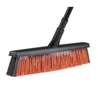 Fiskars Balai multiusage livré sans manche avec poils PowerClean, Largeur : 47 cm, L, Plastique, Noir, Solid, 1025931