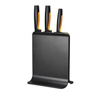 Fiskars Bloc à couteaux en plastique avec 3 couteaux Functional Form 4 Pièces