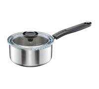 Fiskars Casserole avec couvercle, 1,5 litre, Ø 18,4 cm, Pour tous les types de Cuisinières, Inox recyclé, Functional Form, 1072315