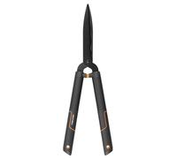 Fiskars Cisaille à haie SingleStep, Lame ondulée, Lames en Acier, Longueur: 58 cm, Noir mat, HS22, 1001433