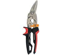 Fiskars Cisaille aviateur PowerGear, coupe à gauche, 24,7 cm, jusqu'à 40% de puissance