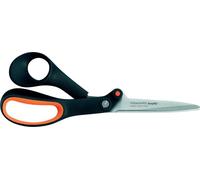 Fiskars 1020224 Amplify Ciseaux Bricolage, Noir/Orange, 21cm