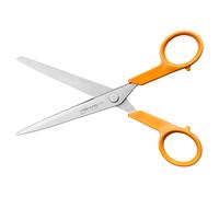 Fiskars Ciseaux Classic ambidextres Orange - Bouts pointus - Longueur 16 cm