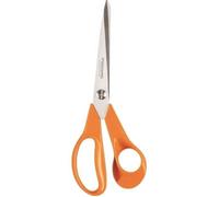 Fiskars Ciseaux Universels pour l'Artisanat, la Couture et le Bureau, Classic, Longueur : 21 cm, Pour Droitiers, Orange, 1005148