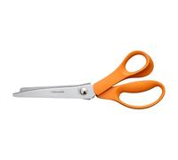 Fiskars Ciseaux cranteurs, bords en zigzag, lames en acier inoxydable de haute qualité pour la coupe de précision, la couture et l'artisanat, ciseaux à tissu, 20,3 cm