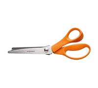 Fiskars Ciseaux cranteurs, Longueur totale: 23 cm, Pour droitiers, Classic, 1005130