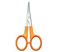 Fiskars Ciseaux de manucure, Courbés, Longueur des ciseaux : 10 cm, Acier/Plastique, Classic, 100081