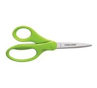 FISKARS - Ciseaux Etudiants 18 cm - bouts pointus, +12 ans - Antimicrobien, droitiers