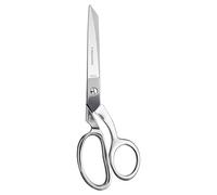 Fiskars Ciseaux forgés - 20,3 cm en acier inoxydable - Ciseaux à papier et tissu pour bureau, arts et travaux manuels - Argent