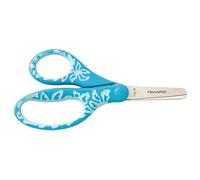Fiskars Ciseaux pour enfants, À partir de 6 ans , Longueur 12 cm, Pour droitiers et gauchers, Lames en acier inoxydable/Poignée en plastique, Turquoise, 1027419