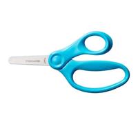 Fiskars Ciseaux pour enfants 1064072 – 13 cm, dès 6 ans, ambidextres, lame métal, manches turquoise