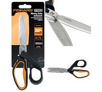 Fiskars Ciseaux pour tâches difficiles PowerArc – 21 cm, inox/plastique, jusqu'à 30% plus robustes