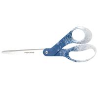 Ciseaux universels Fiskars, longueur totale : 21 cm, qualité acier/plastique, inspiration, flocon de neige, 1063036