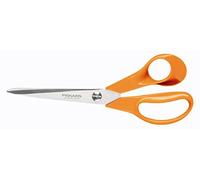 Fiskars Ciseaux Universels pour l'Artisanat, la Couture et le Bureau, Classic, Longueur : 21 cm, Pour Droitiers, Orange, 1005148