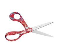 Fiskars Ciseaux X Iittala avec Design Taika, droitiers, longueur 21 cm, lames en acier inoxydable, Taika rouge, 1071491