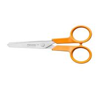 Fiskars Classic Ciseaux à Papier, Pour Droitier et Gaucher, Longueur Totale : 13 cm, Poignée Ergonomique Améliorée, Lame en Acier Inoxydable/Manches en Plastique, Orange, 1075063