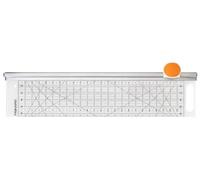 Fiskars Combiné Cutter rotatif Ø 45 mm et Règle, 6" x 24", Orange/Blanc, 1014651
