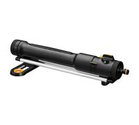 Fiskars Arroseur oscillant Comfort S-M – Filtre amovible, nettoyage buses – 150–300 m², Noir/Orange