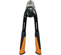 Fiskars Coupe-boulons PowerGear 1027213, 36 cm, Jusqu'à 30% de puissance en plus, Noir/Orange