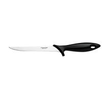 Fiskars Couteau à fileter Essential – lame flexible 30 cm, acier inoxydable & PP, noir