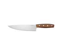 Fiskars Folken Grand Couteau de Chef, Longueur de Lame 20 cm | Lame en Acier Inoxydable Allemand, Manche en Bois d'Érable Certifié FSC, 1075696