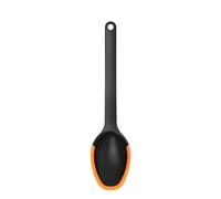 Fiskars Cuillère en silicone, Longueur : 29 cm, Plastique/Silicone, Functional Form, Noir/Orange, 1027299