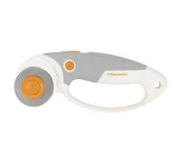 Fiskars Cutter rotatif en titane 45 mm, poignée en boucle, pour droitier et gaucher, 1066047