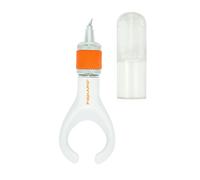 Fiskars Cutter index de précision 4147 - lame pivotante, droitiers/gauchers, 17,6 cm, blanc