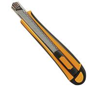 Fiskars Cutter Professionnel Auto Rechargeable Usage intensif 9 mm, Orange/Noir, 1004621