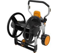 Fiskars 1062257 Dévidoir de tuyau sur roues nu 1 pc(s) noir, orange