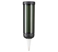 Fiskars Distributeur d'Eau pour Plantes, Urban Plant Care, Pour l'Intérieur et les Balcons, 350 ml, Jusqu'à 5 Jours d'Arrosage Continu, 6,4 x 25 cm, Céramique/Plastique, Vert Foncé, 1075380