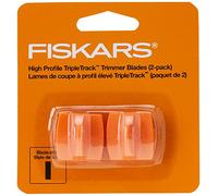 Fiskars Droite Style I Triple Track Lames de Rechange prestigieux, Lot de 2, Orange