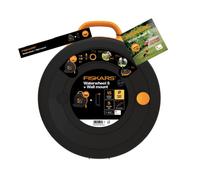 FISKARS Enrouleur de tuyau Waterwheel S avec 15m de tuyau et support mural
