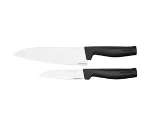 Fiskars Ensemble couteau de cuisine et couteau à légumes Hard Edge 2 pièces
