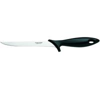 Fiskars Couteau à fileter Essential – lame flexible 30 cm, acier inoxydable & PP, noir