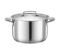Fiskars Fait-tout, 5 l, non revêtue, Convient pour tous types de Cuisinières, Inox recyclé, All Steel, Argenté, 1064752