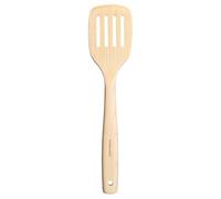 Fiskars Folken Spatule à Rainures, Spatule pour Ustensiles de Cuisine, Longueur 30 cm, Bois d'Érable Certifié FSC, 1075686