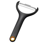 Fiskars Économe Functional Form – Éplucheur en Y, lame pivotante, poignée ergonomique, noir/orange
