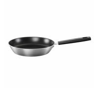 Fiskars Hard Face Steel Bratpfanne, Brat Pfanne, Antihaftbeschichtung, Edelstahl, Ø 26 cm, 1052246