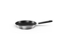 Fiskars Hard Face Steel Bratpfanne, Brat Pfanne, Antihaftbeschichtung, Edelstahl, Ø 28 cm, 1052247