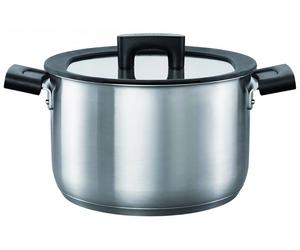 Fiskars Hard Face Steel Une marmite avec un couvercle, 5l 1052241