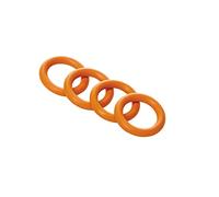 Fiskars Joint d'Arroseur, Pour toutes les douches d'Arrosage et Raccords Fiskars, 4 pièces, 10 g, Orange, 1024093